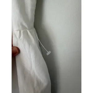 Petal & Pup Kinslee Midi Dress Linen White Sz L NEW $120 thumbnail 15