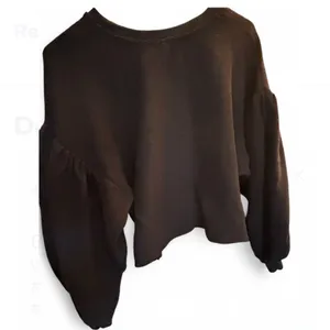 FREE PEOPLE Sleeves Like These Pullover in Black Size S/P. Oversized thumbnail 3