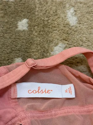 Colsie Target light pink lace corset bralette women’s size XL thumbnail 6