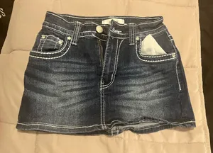 Denim mini skirt Blue thumbnail 1