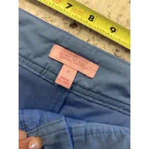 Lilly Pulitzer Nicki Skort Skirt Jumbo Pique Blue Sz 4 Coastal Preppy Casual thumbnail 6