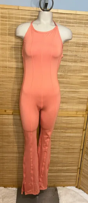 Women’s Free People Movement FP Heat Waves Onesie jumpsuit bodysuit small thumbnail 1