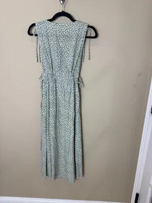 Rails Constantine Midi Dress In Green Garden Tie Details Size Small thumbnail 8