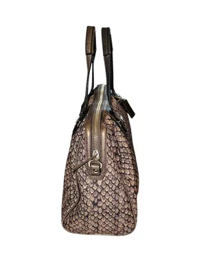 Coach Taylor Snake Print Satchel thumbnail 6