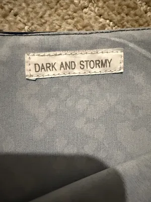 Golftini Dark and Stormy blue/ black golf skort sz 10 thumbnail 3
