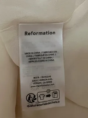 NWT Reformation Astrid Silk Dress Size 6 thumbnail 7