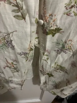 Cream floral dress thumbnail 5