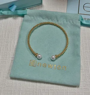 Enewton pearl beaded open bangle thumbnail 1