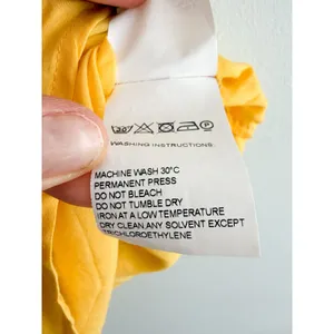 FARM Rio x Anthropologie | Bria Off Shoulder Smocked Dress Tropical Yellow | M thumbnail 8