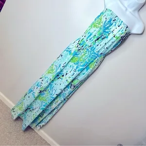 Lilly Pulitzer Marlisa Maxi Dress Let's Cha‎ Cha Size S thumbnail 2