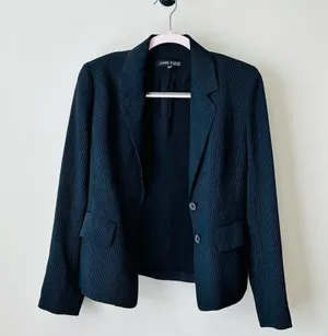 Anne Klein Pinstripe Blazer - Size 4 thumbnail 4