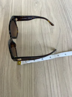 Tory Burch Tortoiseshell Cat-Eye Sunglasses with Brown Gradient Lenses thumbnail 12