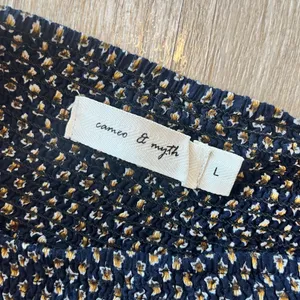 Womens Cameo & Myth Black Printed Midi Skirt - L thumbnail 5