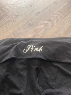 PINK Victoria's Secret Fold Over Leggings Bling thumbnail 5
