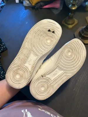 White rhinestone Nike Air Force 1 Women’s Sneakers thumbnail 3