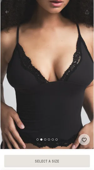 SKIMS Fits Everybody Lace Cami thumbnail 3