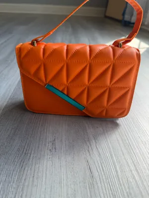 Modern Orange Padded Clutch/Shoulder Bag — NEW thumbnail 3