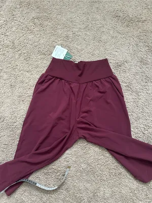 Halara Breezeful High Waisted Crossover Quick Dry Resort Pants with Pockets S thumbnail 8