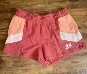 Nike Pink and Peach Athletic Shorts thumbnail 1