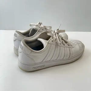 K-Swiss Classic Shoes Womens Size 5 White Tennis Low Vintage Sneakers UK‎ 4.5 thumbnail 3