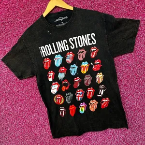The Rolling Stones Around the World Mineral Wash tee Medium thumbnail 3