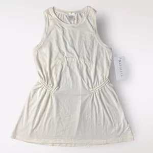 Athleta NWT Ivory Air Out Cinch Active‎ Tank Size S thumbnail 1