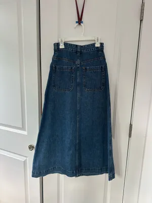Showpo Alisa Midi Jean Skirt thumbnail 4