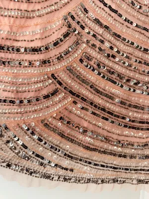 Anthropologie Sequin Embellished Stripe Tank Top, Size M thumbnail 8