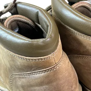‎Skechers Brown Leather Lace Up Ankle Boots thumbnail 9