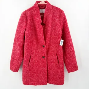 Old Navy Cozy Coatigan Womens Small NWT Relaxed Texture Cardi Coat Wool Blend thumbnail 2