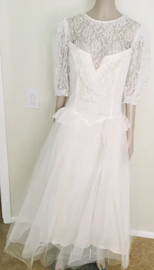 Jessica McClintock Vintage Gunne Sax Wedding Dress thumbnail 1