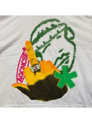 Avant Garde Club AGCNCSF Tour Dates Hip Hop Group Crop Top L thumbnail 2