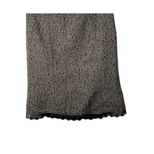 White House Black Market Skirt Size 8 Black White Pencil Lace Hem Lined Career thumbnail 6