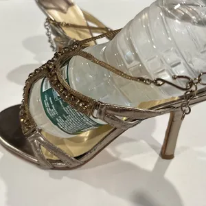 Women's Veronica‎ Pewter Sandals Heels Limited Edition - Size 8. thumbnail 9