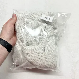 Hollister Cropped Shaker Knit Sweater Women Size M White Cream Y2K Acrylic Blend thumbnail 12