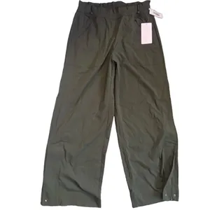 Athleta Trekkie High Rise Parachute Pants Aspen Olive NWT Sz LRG thumbnail 5