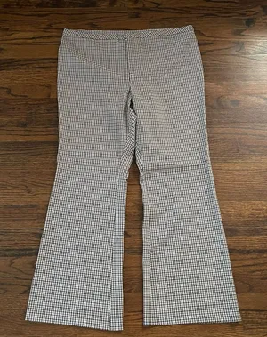 H&M Gingham Flare Pants  thumbnail 1
