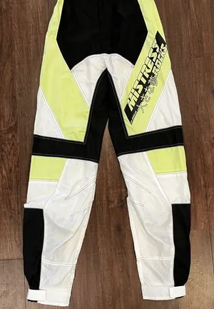 Mistress Rocks Womens Multicolor Colorblock Poly High Rise Jogger Pants Size XS thumbnail 1