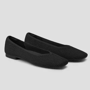 Vivaia Margot Old Money Versatile Arch Support Square Comfort Flats Black 6 thumbnail 9