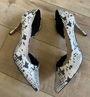 Aldo Snake Animal Print Pointy Heels Sz 9 thumbnail 1