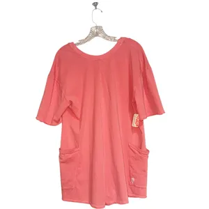 NWT Free People Movement Hot Shot Tee Romper In Tulip Pink XL thumbnail 9