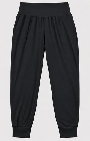 Athleta Cruise Jogger Size XLT Black Powervita High Rise Yoga Athleisure Tall thumbnail 1