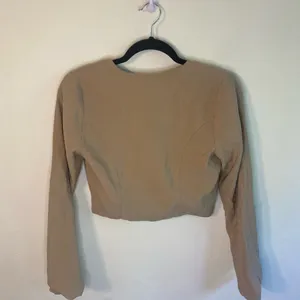 Lelis collection cropped blazer Tan thumbnail 4
