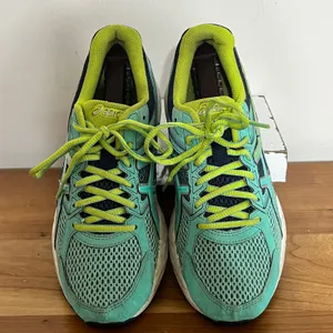 Asics Gel-Contend 3 Womens Teal Lime‎ Green Running Shoes T5F9N Size 7 thumbnail 3