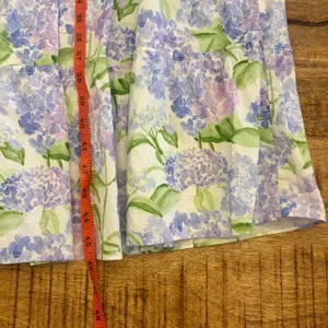 Hill House Ellie Nap Dress XL Mrs Alice Blue Hydrangea Floral Midi Smocked thumbnail 12