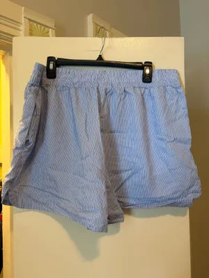 H&M Blue White Shorts thumbnail 2