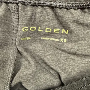 Aritzia Golden Jogger Sweatpants Womens XS Black Drawstring Jersey Knit Pants thumbnail 4