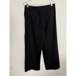 Halara Wide leg pleated black pants size LT thumbnail 5