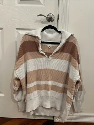 aerie zip up Pull over thumbnail 5