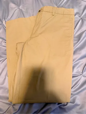 Polo by Ralph Lauren Women's Straight Leg Pants - Khaki thumbnail 1